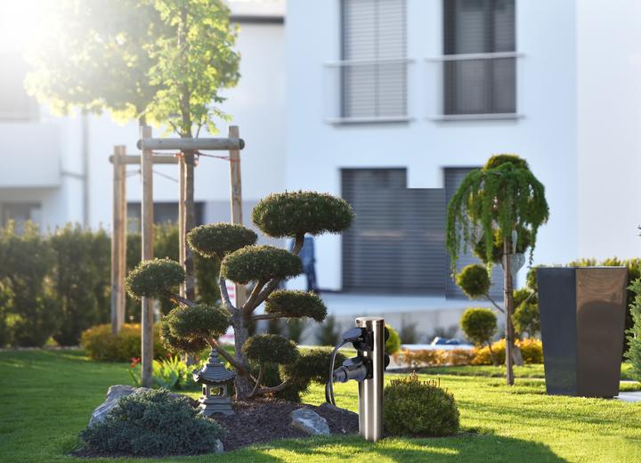 Produktbild Max Hauri Gartensteckdosensäule (4 x, Typ 13)