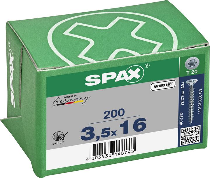 Produktbild Spax Universalschrauben (200 Schrauben pro Stück)