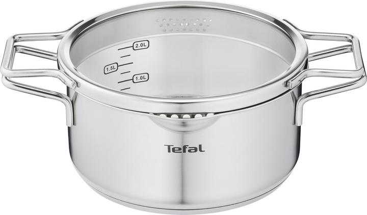 Actual product image Tefal Nordica cookware set, 6 pcs (24 cm, Pot, Stainless steel)