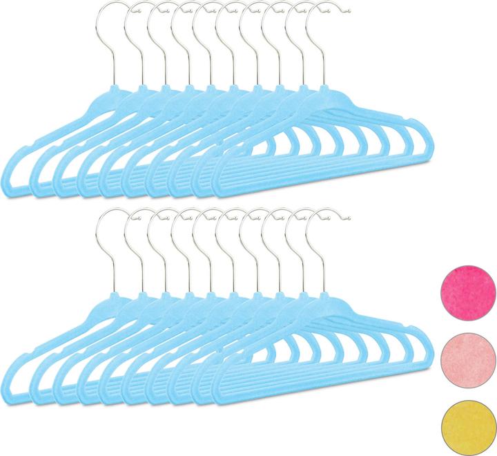 Image du produit Relaxdays Cintres enfants pack de 20 (20 x)