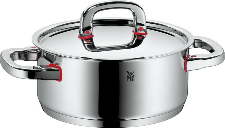 Produktbild WMF Bratentopf PREMIUM ONE silberfarben (20 cm, Bräter + Schmortopf, Kochtopf, Edelstahl)