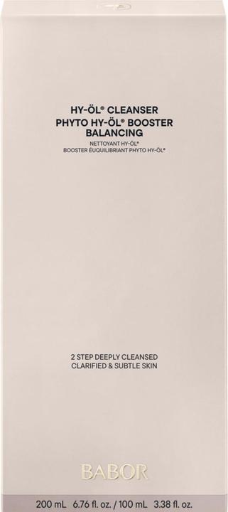 Actual product image Babor CLEANSING HY-ÖL Cleanser & Phyto HY-ÖL Booster Balancing Set (Facial care set)