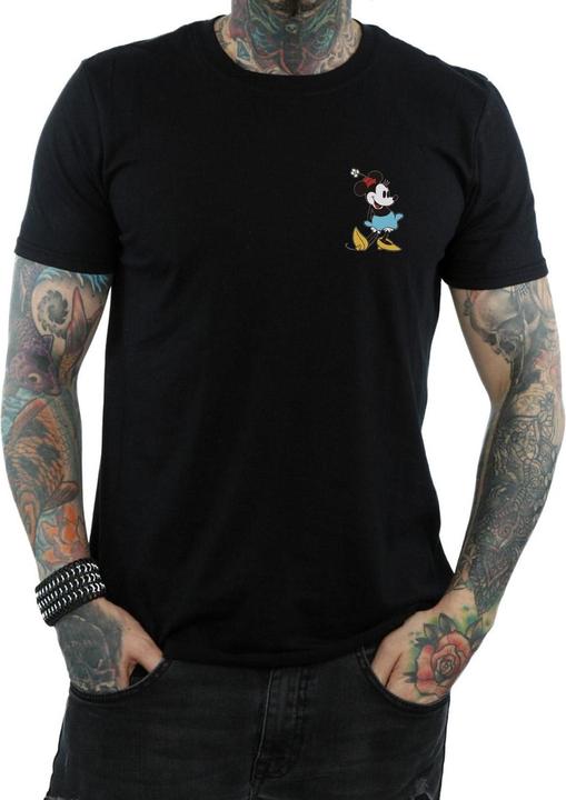 Immagine prodotto Disney Minnie Mouse Kick Chest Maglietta Uomo (L)