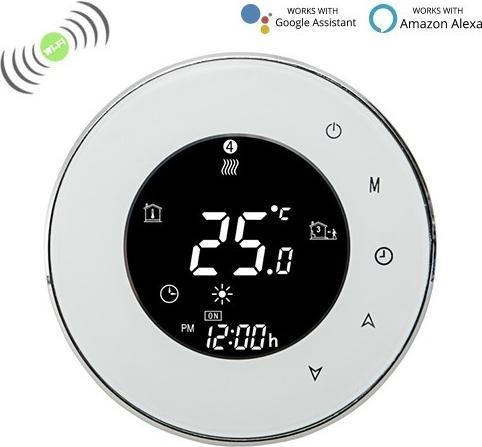 Actual product image Renov8 Smart Wi-Fi Thermostat for gas boiler - compatible 86x86 box