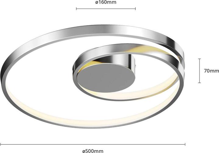 Actual product image Lucande Maire (1600 lm)