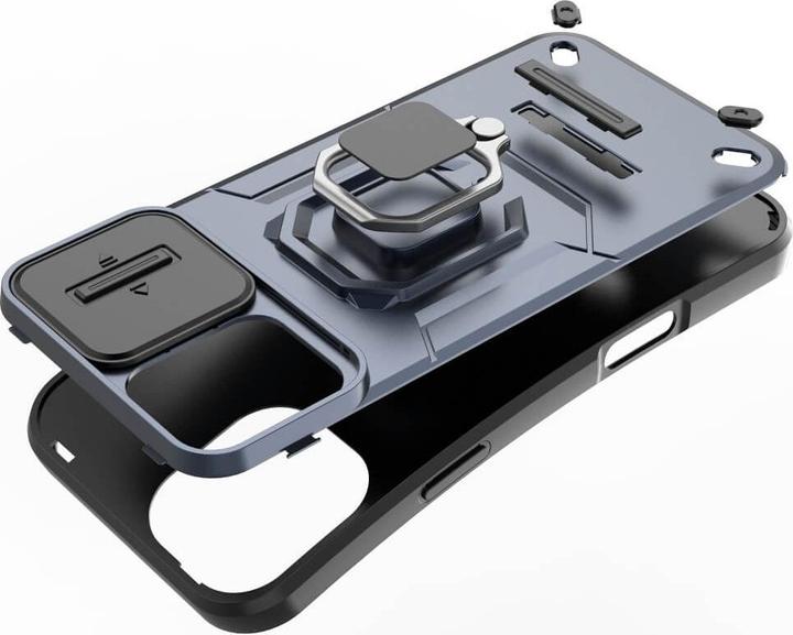 Actual product image Cover-Discount iPhone 16 Plus - Armor Case with kickstand (Apple iPhone 16 Plus)