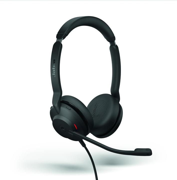 Actual product image Jabra Evolve2 30, MS Stereo Headset (Cable, USB-C)