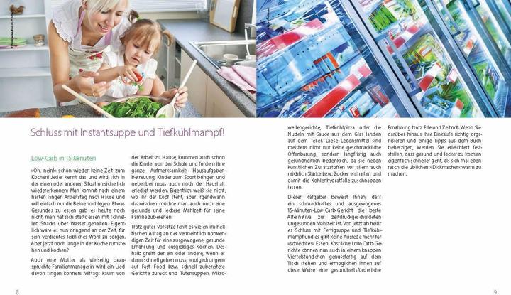 Produktbild Low-Carb in 15 Minuten (Deutsch, Wolfgang Link, 2014)