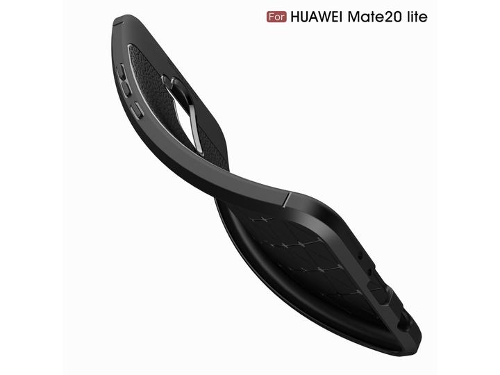 Produktbild Screenguard Huawei Mate 20 Lite Hülle Leather Design TPU Cover (Huawei Mate 20 Lite)