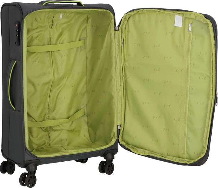 Image du produit D&N Travel Line 6704 Ensemble de valises à 4 roulettes 3pcs (208 l, XL (à partir de 115l))
