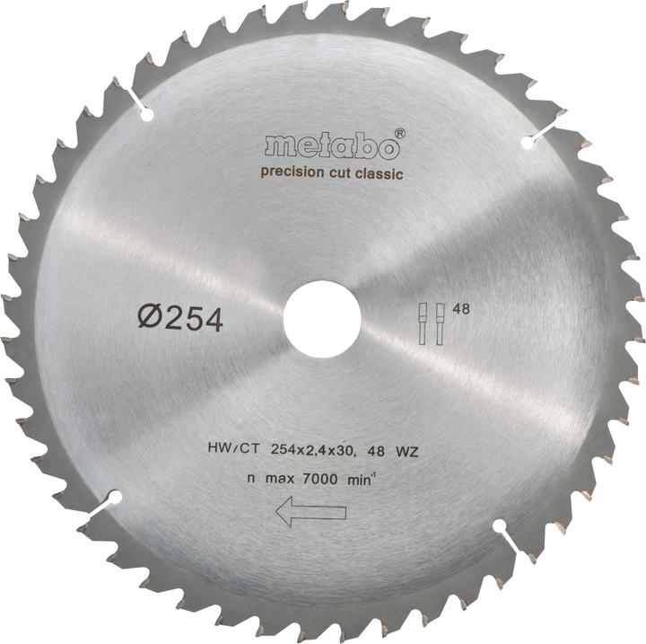 Image du produit Metabo lame de scie circulaire