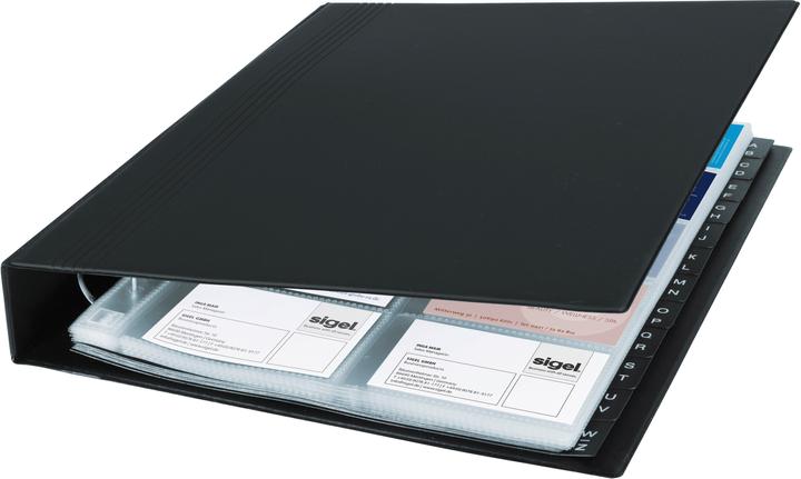 Sigel Business card ring binder (A8)