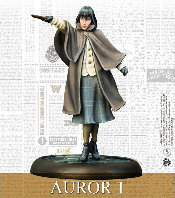Actual product image Warner Bros Harry Potter: Tabletop Miniatures Wizarding Wars Barty Crouch Jr. & Aurors (EN)