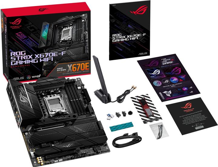 Produktbild ASUS ROG Strix X670E-F Gaming Wifi (AM5, AMD X670E, ATX)