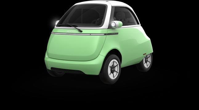 Image du produit Microlino Long Range Paris Mint (Électrique, 17 CV)