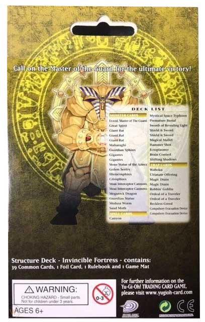 Immagine prodotto Yu-Gi-Oh Mazzo Struttura: Fortezza Invincibile -! - IT (Inglese, Ponte)