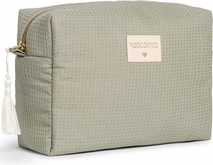 Nobodinoz Wasserdichte Kosmetiktasche Diva Laurel Green