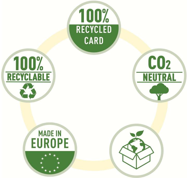 Actual product image Leitz Recycle A4 green loose-leaf binder, 10 pieces (A4, 10 x)