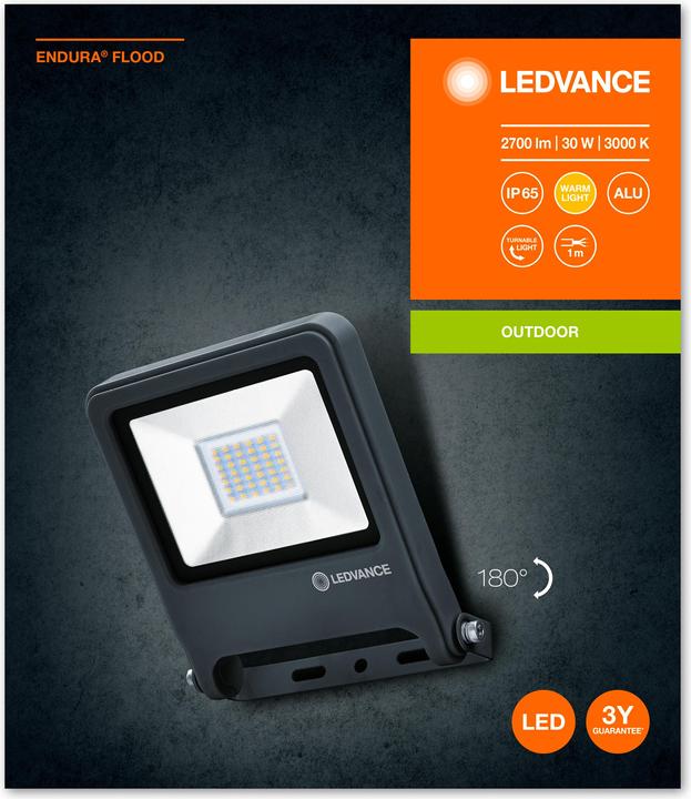 Image du produit Ledvance Endura Flood (2700 lm, IP65)