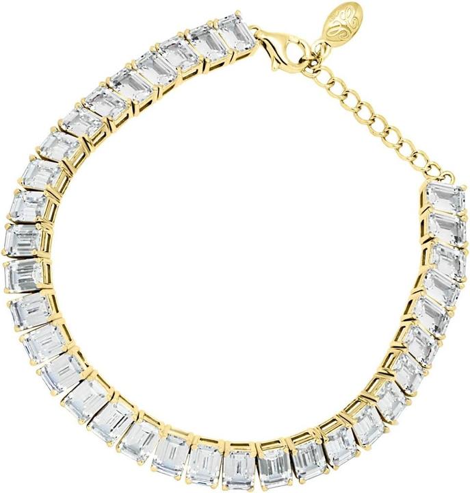 Candy Armband Elsie, 925 Sterling Silber, vergoldet (18k vergoldet, 925er Sterlingsilber)