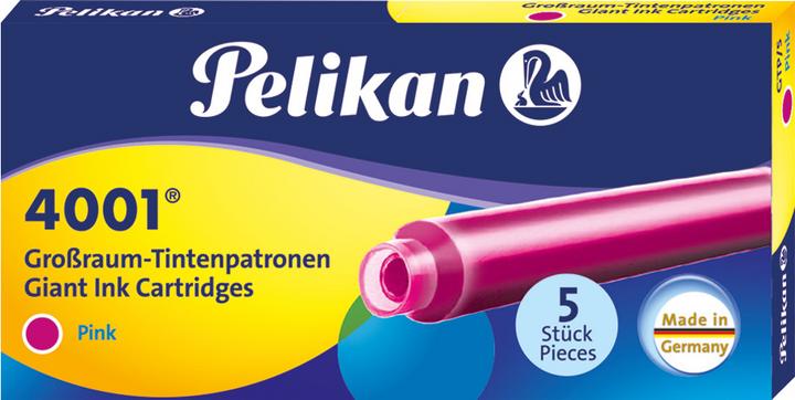 Produktbild Pelikan Grossraumpatrone 4001 GTP/5 (Füllertinte, Pink)