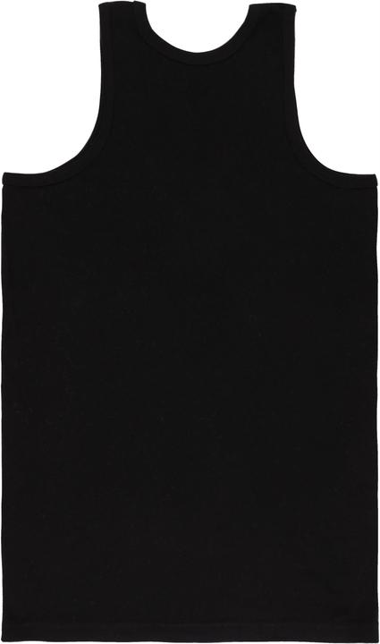 Produktbild Normani 4 Stück Herren-Unterhemd Feinripp Schwarz (4XL)