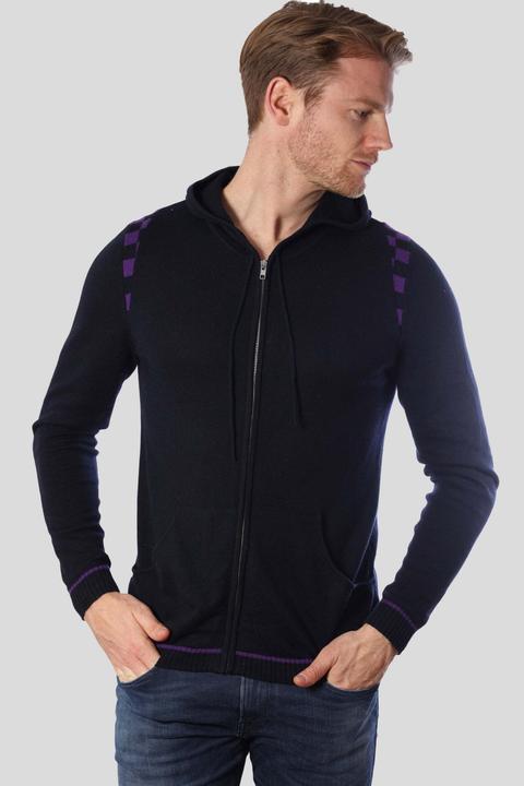 Produktbild Bellemere Tracksuit Jacket Men's Merino and Cotton Checker Print Tracksuit (XL)