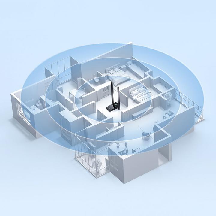 Produktbild Baseus Adapter WiFi FastJoy 1800Mbps (black)
