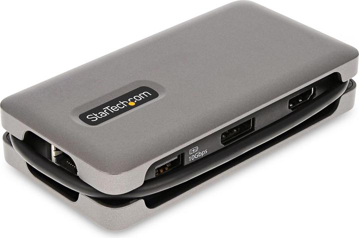 Produktbild StarTech com DKT31CDHPD3, Cablato, USB 3.2 Gen 2 (3.1 Gen 2) Type-C, 100 W, 2.0b, 10,100,1000 Mbit/s (USB-C, 3 Ports)