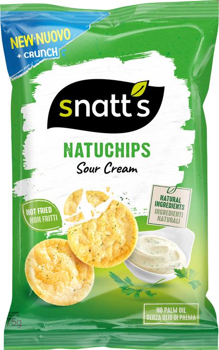 Snatt's Natuchips sour cream 75 g (75 g)