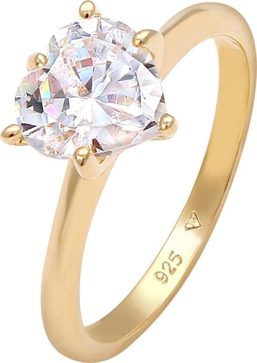 Produktbild Elli Kristall Ring (54, 925 Silber)