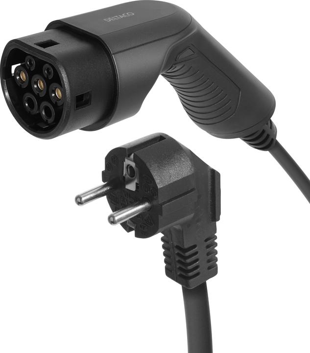 Produktbild Deltaco EV-Ladekabel (CEE 7/7, 3.60 kW, 16 A, 5 m)