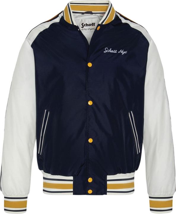 Schott Jacke Jacke im College-Stil mit Streifen (L)