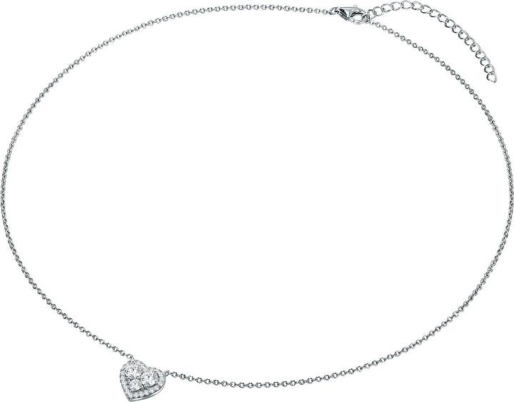 Produktbild Trilani Damen Sterling Silber Zirkonia silber 40,0 cm Basiskette + 5,0 cm Verlängerung - 16284 (Sterling Silber, 40 - 45 cm)