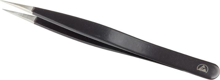 Actual product image Rs Pro ESD epoxy coated tweezers straight 120mm