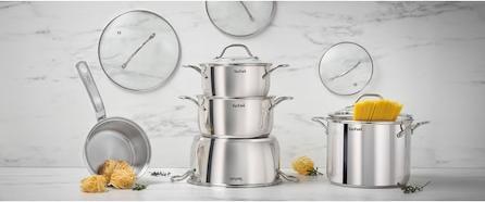 Actual product image Tefal B864SA74 (Pan set + pot set, Stainless steel)