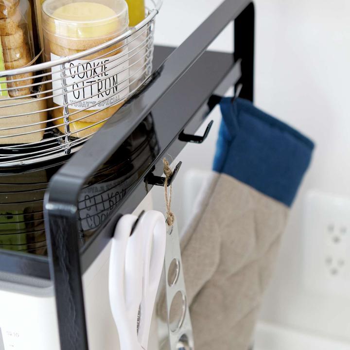 Actual product image Yamazaki countertop organizer extendable - Tower - Black