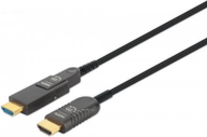 Actual product image Manhattan Active High Speed HDMI Optical Fiber Cable with Detachable Connector (50 m, HDMI)