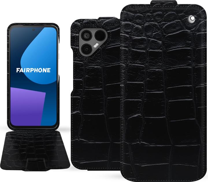 Actual product image Noreve Vertical leather shell (OnePlus 5)