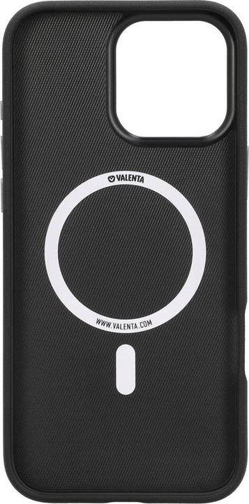 Produktbild Valenta Back Cover Magsafe Style iPhone 16 Pro Schwarz (Apple iPhone 16 Pro)