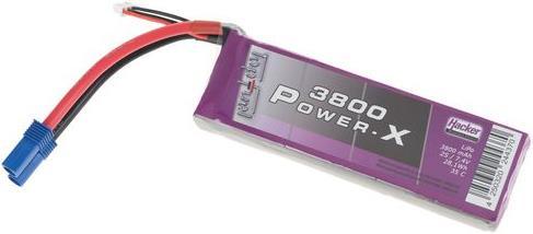 Immagine prodotto Hacker Batteria TopFuel LiPo 7.4V 3800mAh 35C (7.40 V, 3800 mAh)