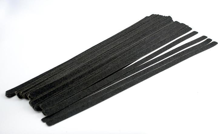 Produktbild Brady B-916, Anti-Rutsch Belag - Zuschnitte, Polyester, Schwarz, 19 x 600mm, permanent (1 VE = 50
