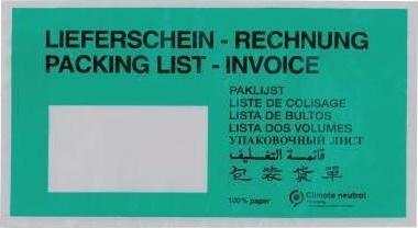 Image du produit Wihedü 250 pochettes de livraison papier parchemin DIN long (1 x)