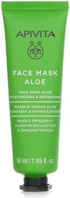 Apivita Gesichtsmaske mit Aloe feuchtigkeitsspendend und erfrischend 50ml (50 ml)