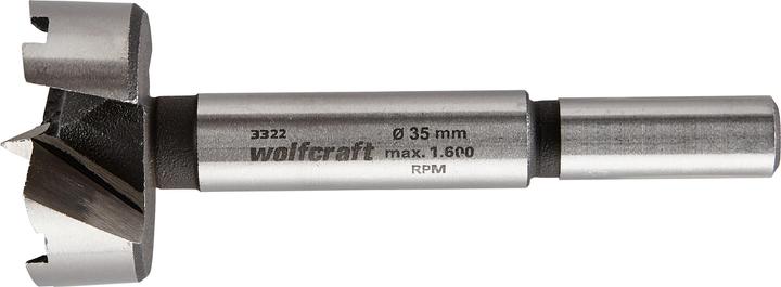 Actual product image wolfcraft wolfcraft 1 Forstnerbohrer-Set 5-tlg. ø15-35x90mm (15 mm, 35 mm, 20 mm, 25 mm, 30 mm)