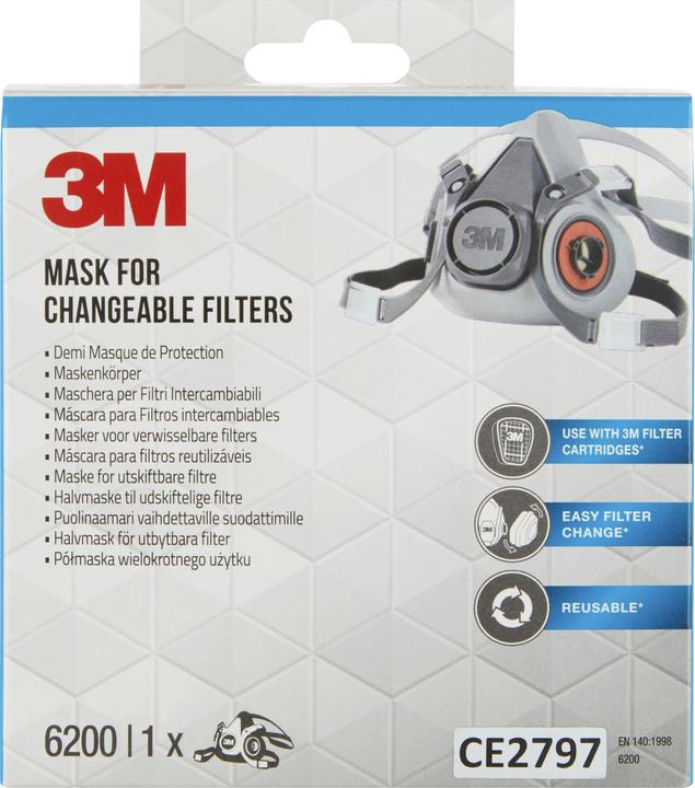 Image du produit 3M Protection respiratoire Demi-masque (1 x)