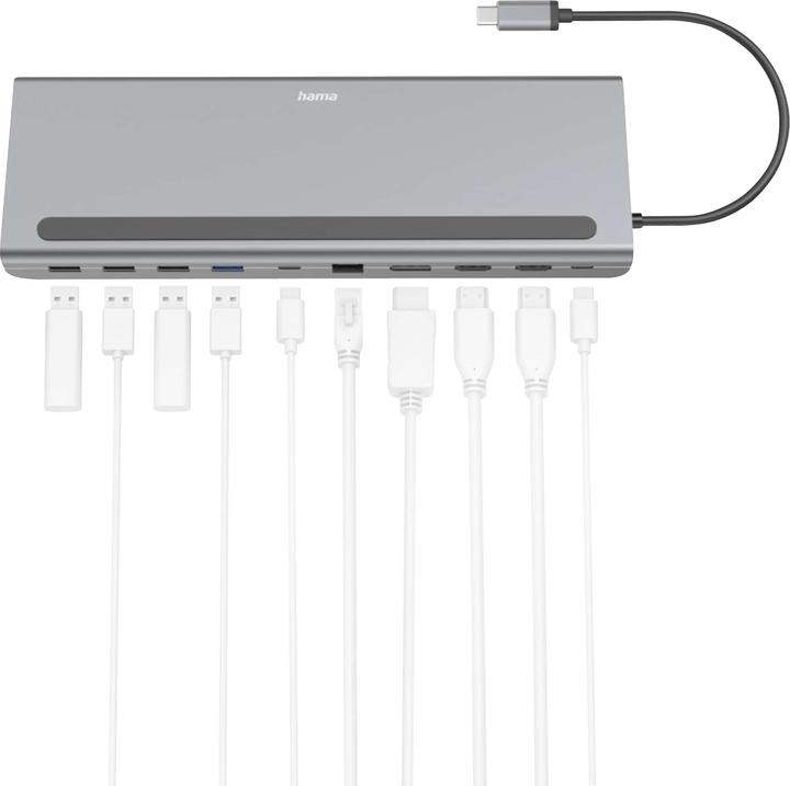 Actual product image Hama Essential (USB-C, 10 Ports)