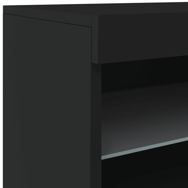 Actual product image VidaXL Sideboard mit LED-Leuchten (181.5 x 37 x 67 cm)