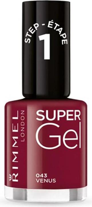 Rimmel London Super Gel STEP1 (043 Venus, Gel-Effekt Nagellack)