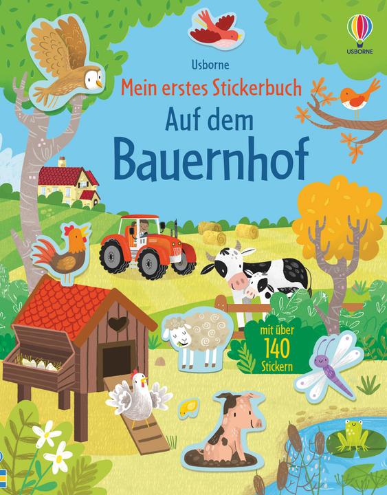 Mein erstes Stickerbuch: Auf dem Bauernhof (Allemand, Kristie Pickersgill, Jordan Wray, 2021)